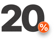 20% off