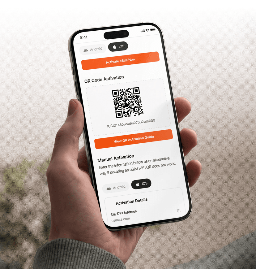So einfach lässt sich eine Superalink Reise-eSIM direkt vom Smartphone aus aktivieren