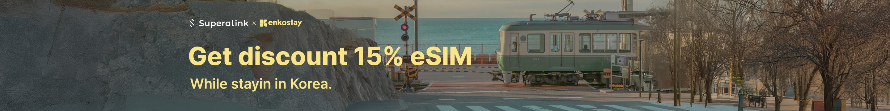 Enkostay x Superalink Banner